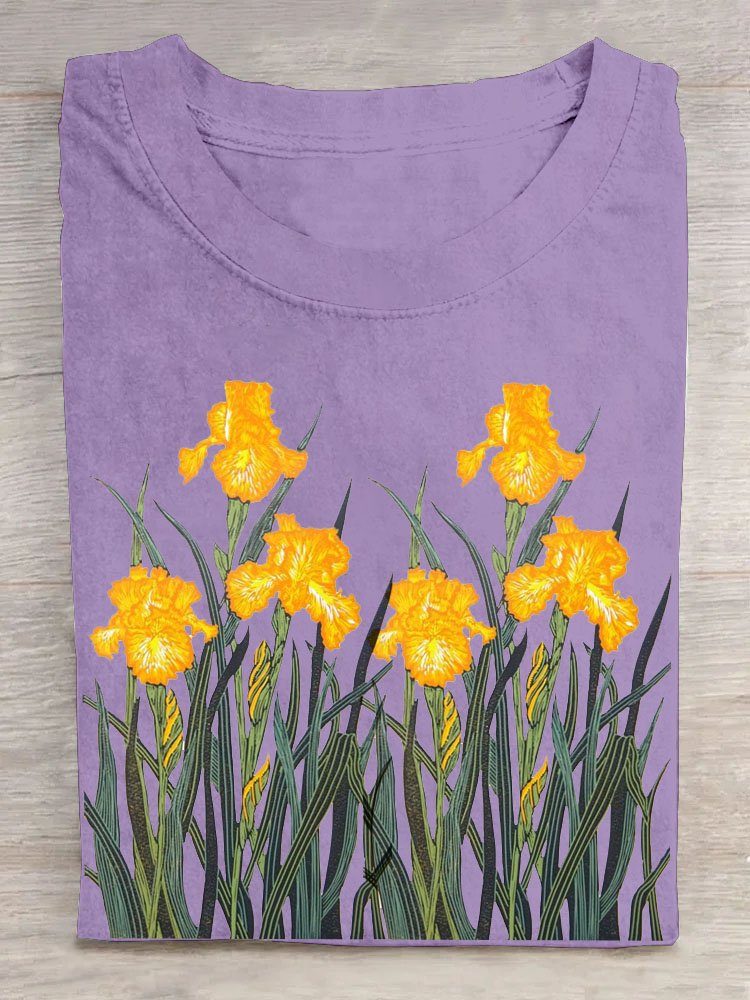 Floral Casual T-Shirt