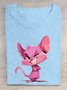 Casual Crew Neck T-Shirt