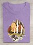 Tree Casual Loose T-Shirt