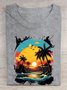 Scenery Casual Loose T-Shirt