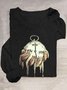 Casual Random Print T-Shirt