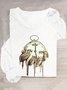 Casual Random Print T-Shirt