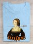 Anne Boleyn - I'm fine Crew Neck Casual T-Shirt