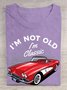 SINCE VINTAGE STYLE 1960 I'M NOT OLD I'm Classic E RAPIK Cotton Casual Loose T-Shirt
