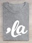 Comma-La Kamala For The People Cotton T-shirt
