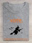 Cotton Halloween Women's Vote  T-Shirt