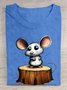 Cotton mouse Casual T-Shirt