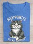 Cat disappointed but not surprised T-Shirt