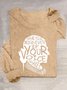 Women's Speak Your Mind Even Even If Your Voice Shakes Print T-Shirt