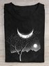 Casual Scenery Loose Cotton T-Shirt