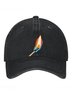 Abstract match printed baseball cap